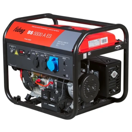 Фото для FUBAG Бензиновый генератор с электростартером и коннектором автоматики BS 5500 A ES
