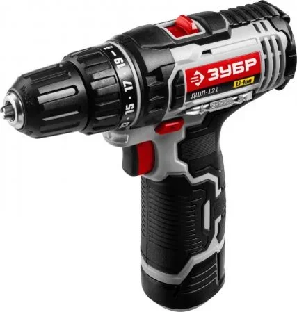 Фото для ДШЛ-121 дрель-шуруповерт в коробке, ЗУБР