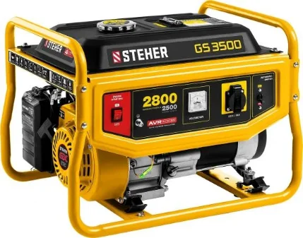 Фото для STEHER 2800 Вт, бензиновый генератор (GS-3500)