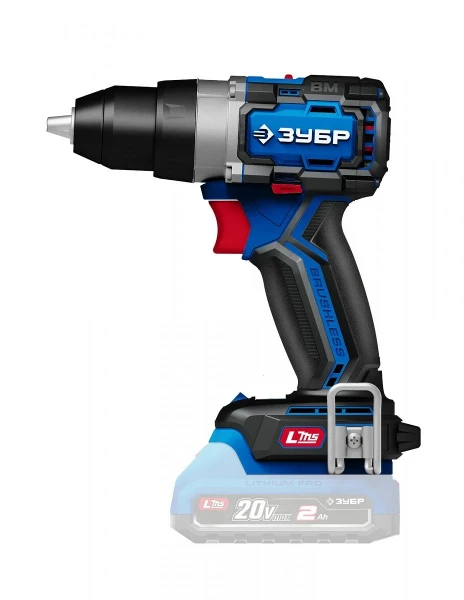 Фото для ЗУБР 20 В, 70 Н·м, без АКБ (LMS), бесщеточная дрель-шуруповерт, ПРОФЕССИОНАЛ (DB-70)