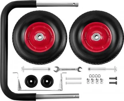 Фото для Набор колес + рукоятка, для генераторов мощностью свыше 4000 Вт, ЗУБР