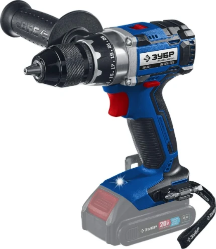 Фото для ЗУБР Т7, 20 В, 70 Н·м, без АКБ, бесщеточная дрель-шуруповерт, Профессионал (DB-201)
