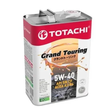 Фото для Масло моторное TOTACHI Grand Touring 5W40 SN/CF синтетика 4л