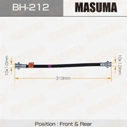 Фото для Шланг тормозной MASUMA N- /front/rear/ BH212/852256