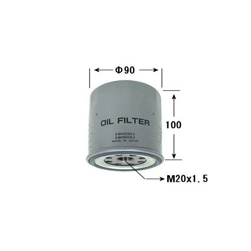 Фото для Фильтр масляный VIC C512