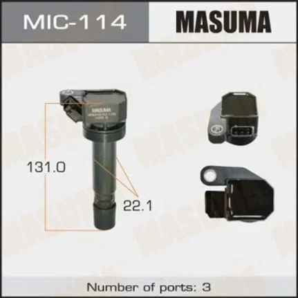 Фото для Катушка зажигания MASUMA, MIC114/IGC501A/DHDI0003E EJ-DE, EJ-VE, M100A. J111G