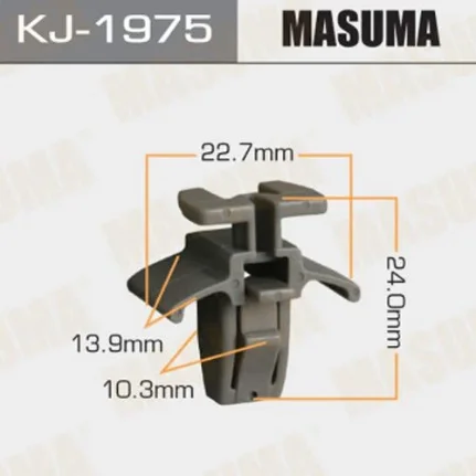 Фото для Клипса крепежная MASUMA KJ-1975