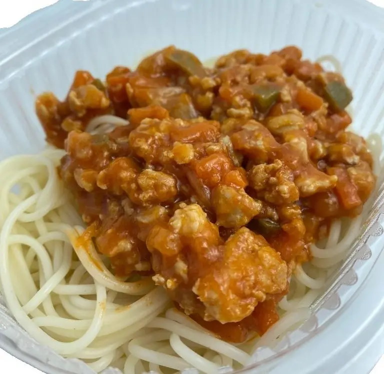 Спагетти с соусом баланьез ИП Ли