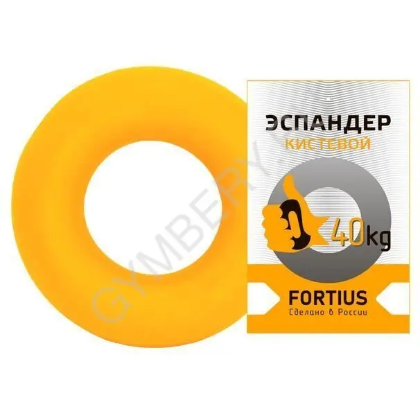 Fortius Эспандер кистевой 40 кг (желтый), арт. H180701-40MY