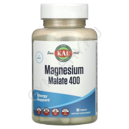 Фото для Kal Magnesium Malate 400mg 90 tab, шт., арт. 2607076