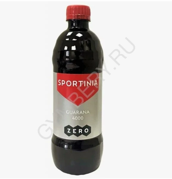 Фото для Sportinia GUARANA 4000 ZERO напиток 0,5л, шт., арт. 2611067