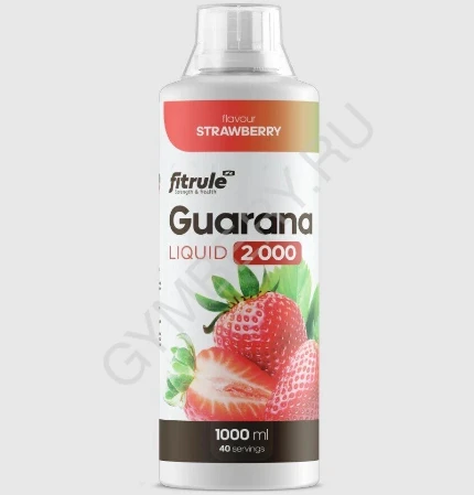 Фото для Fitrule Guarana concentrate 1000ml (Клубника), шт., арт. 2611042