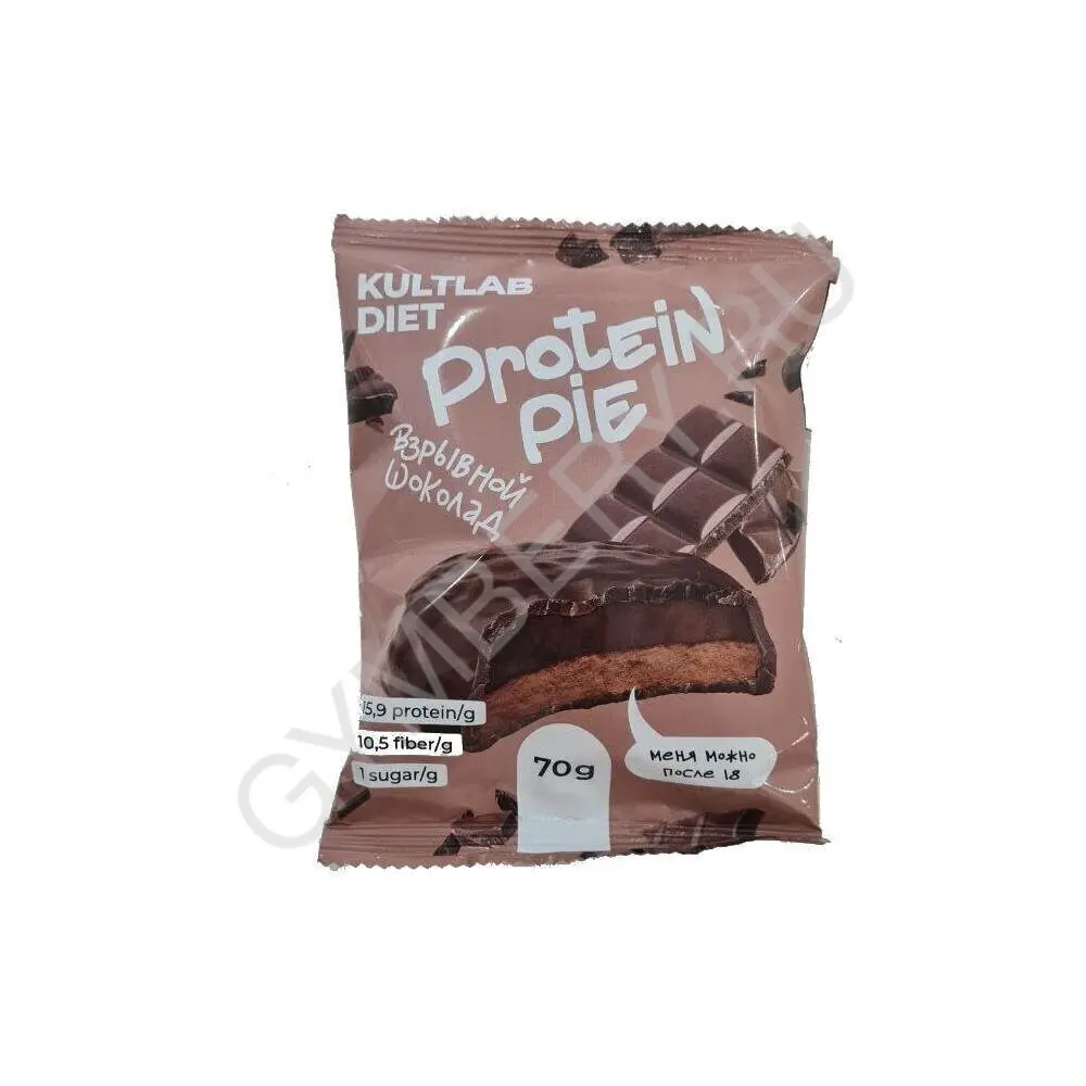 Kultlab Protein Pie, глазурь, 60 гр (Взрывной шоколад) шт, арт. 0105020