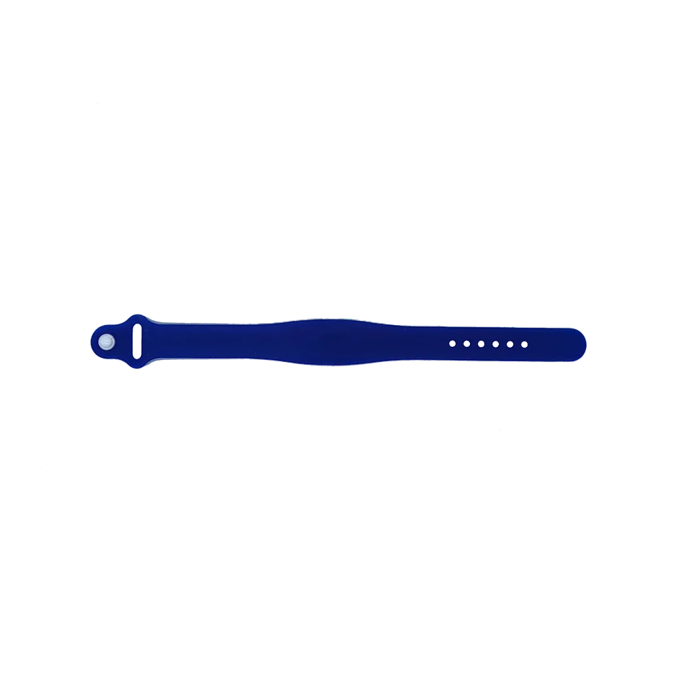 Браслет SmartTag Em-Marine классика размер M темно-синий с застежкой