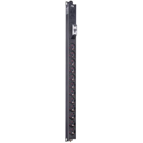 Фото для Вертикальный блок розеток ITK PDU BS-PV12-12D-11