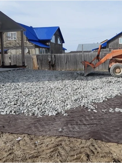 
Отсыпка территорий околом