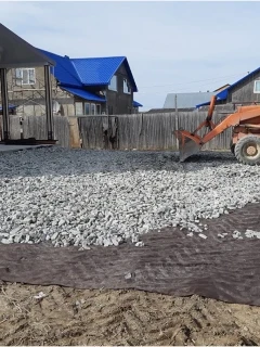 
Отсыпка территорий околом