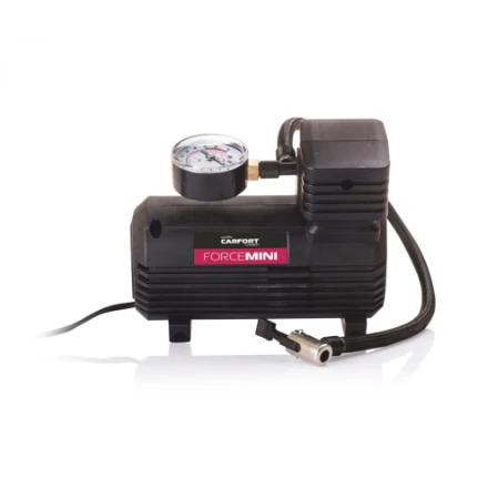 Фото для Компрессор автомобильный 7 атм 20л/мин, (провод 3м, шланг 5м, ) Force-MINI - CARFORT