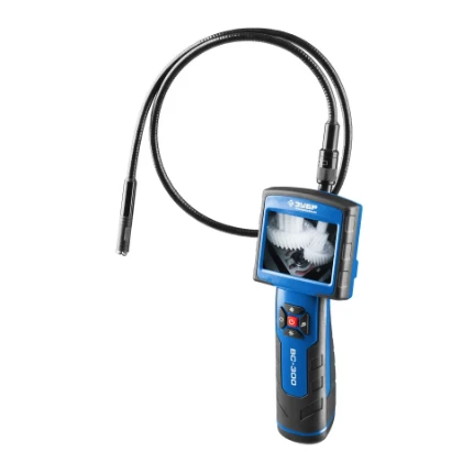 Фото для Видеоскоп ВС-300, дисплей 3,5", d камеры 12мм, 1м кабель, TV-выход - Зубр Профи