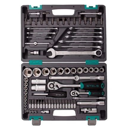 Фото для Набор инструмента 82 предм. (1/4 - 1/2) - Stels