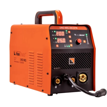 Фото для Сварочный полуавтомат 200А, пров.0,6-1,0мм, элект.1,6-4,0 220В UNO MIG 200 SYN - Foxweld