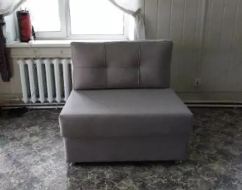 Кресло-кровать без подлокотник на заказ