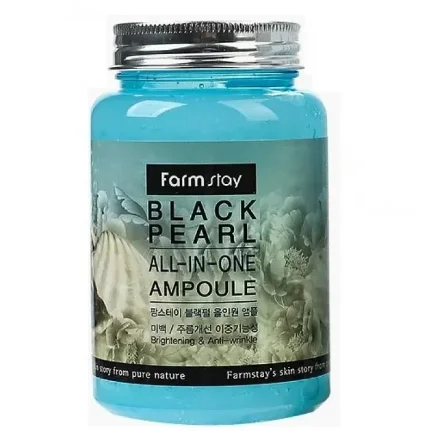 Фото для Ампульная сыворотка для лица с экстрактом черного жемчуга FarmStay Black pearl All-In One Ampoule