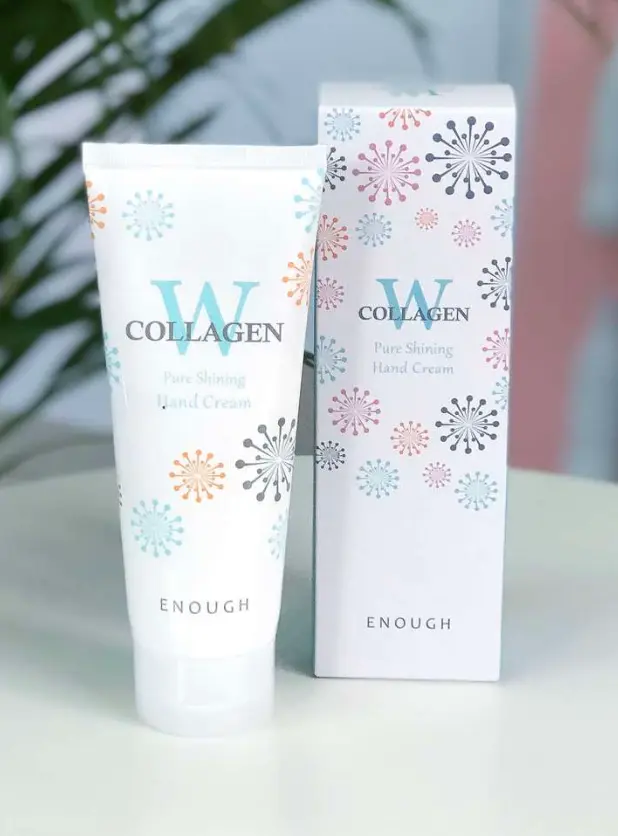 Крем для рук Enough для сияния кожи / W Collagen Pure Shining Hand Cream