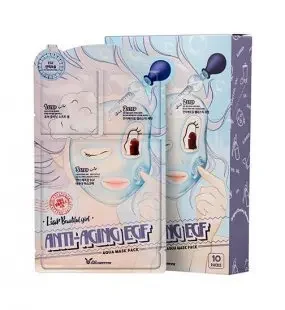 Фото для Трехшаговый омолаживающий набор для лица Elizavecca Anti-Aging EGF Aqua Mask Pack