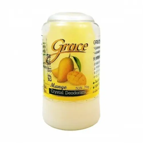 Grace Crystal Deodorant - Mango Минеральный дезодорант-кристалл Вес продукта — 70 гр.