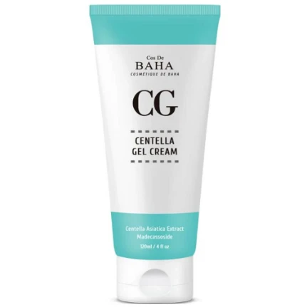 Фото для Восстанавливающий крем-гель с 81% центеллы Cos De Baha СG Centella Gel Cream 120 мл