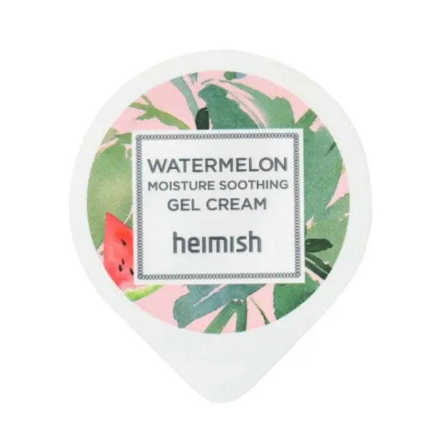 Суперлегкий увлажняющий крем-гель для лица Heimish Watermelon Moisture Soothing Gel Cream, 5 мл