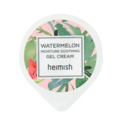 Фото для Суперлегкий увлажняющий крем-гель для лица Heimish Watermelon Moisture Soothing Gel Cream, 5 мл