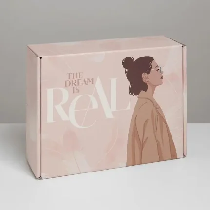 Фото для Коробка складная «Real», 27 × 21 × 9 см