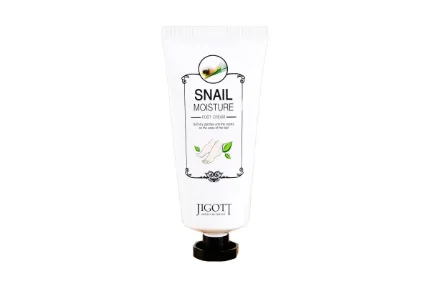 Фото для Увлажняющий крем для ног с экстрактом слизи улитки Jigott Snail Moisture Foot Cream