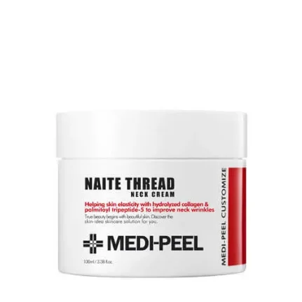 Фото для Подтягивающий крем для шеи с пептидным комплексом MEDI-PEEL Naite Thread Neck Cream