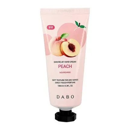 Фото для Крем для рук с экстрактом персика Skin Relief Hand Cream Peach, DABO 100 мл