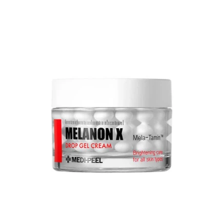 Фото для MEDI-PEEL Melanon X Drop Gel Cream (50g) Витаминно-осветляющий капсульный крем