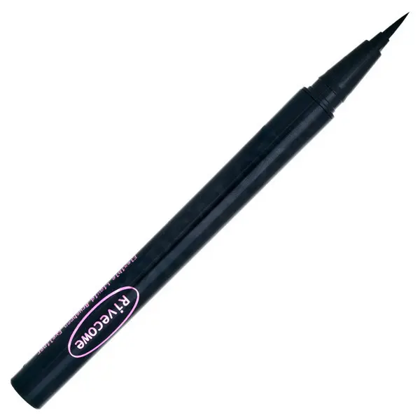 Подводка для глаз Rivecowe Flexible Liquid Brush Pen Eyeliner Черный водостойкий лайнер для глаз