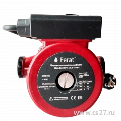 Фото для Циркуляционный насос FERAT Standard CP-S 25/8-180-с (с каб. и гайками)