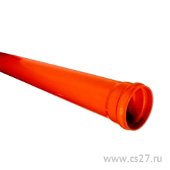 Фото для Труба ПП наружная с раструбом 110х2000х3,2