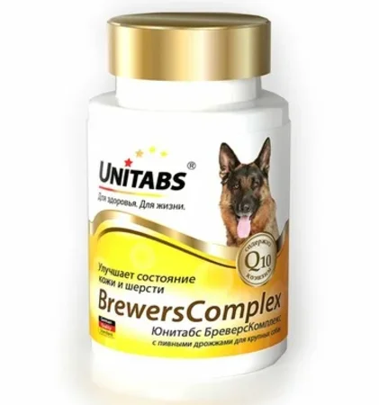 Юнитабс для собак крупных BreversComplex 100 табл