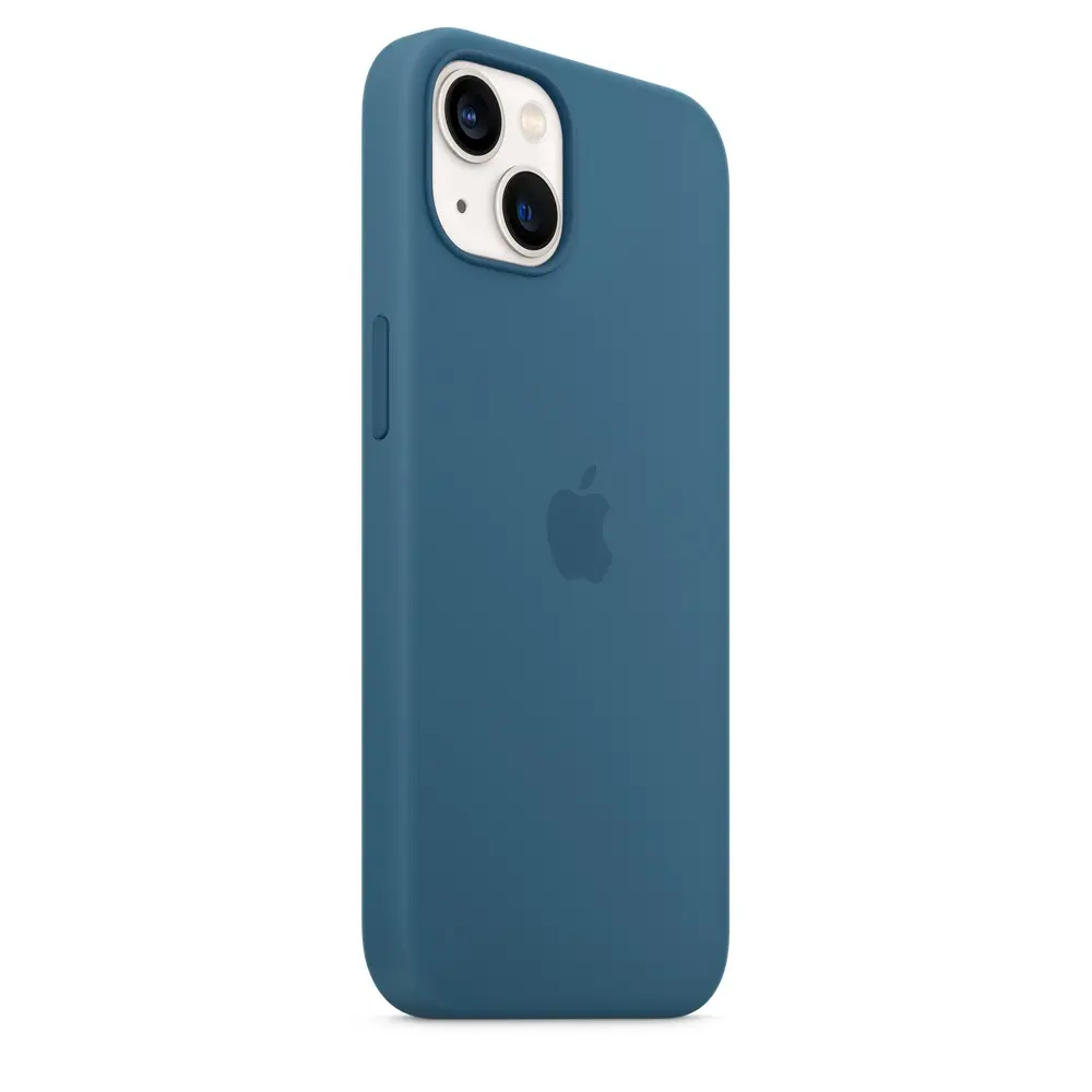 Чехол силиконовый iPhone 13, 13 PRO, 13 PROMax MagSafe синий (Blue Jay)