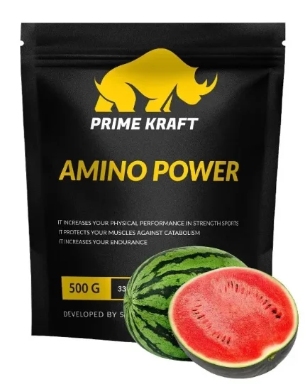 Фото для Аминокислотный комплекс PRIME KRAFT Amino Power 500г. Арбуз