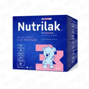 Фото для Смесь молочная Nutrilak Premium 3 900г с 12мес БЗМЖ