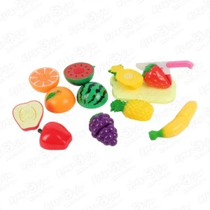 Фото для Набор игровой Lanson Toys Нарезные фрукты на липучке