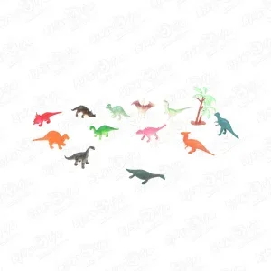 Фото для Набор Kiddie play фигурки динозавров в тубе 12шт