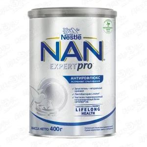 Фото для Смесь Nestle NAN EXPERTPRO антирефлюксная 400г с 0мес БЗМЖ