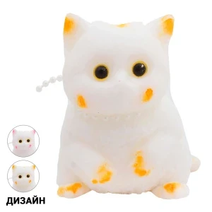 Фото для Игрушка-сквиш Котик с бусами с 3лет в ассортименте