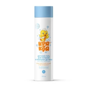 Фото для Гель КРЯ-КРЯ для купания классический аромат витамин F 250мл с 0мес